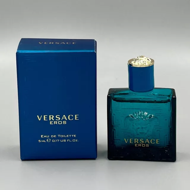 5 ml Versace Eros Eau de Toilette Parfum Miniatur Mini Flakon