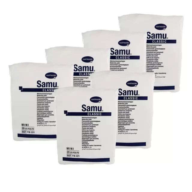 Hartmann Samu Classic Mini 6 x 20 Stück 6er SET