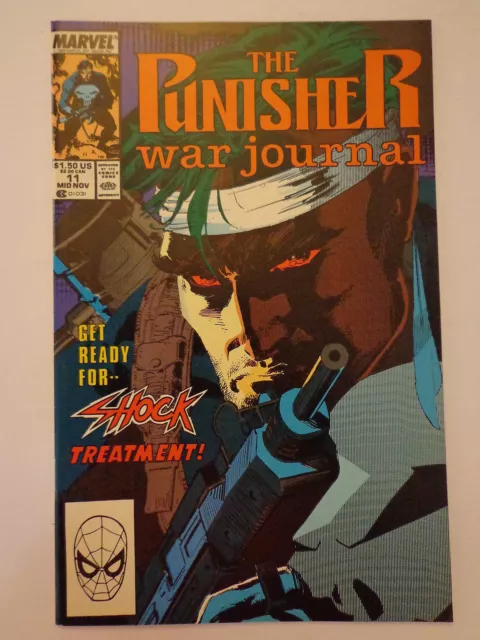The Punisher War Journal Shock Treatment Vol 1 #11 Marvel Mid November 1989 NM