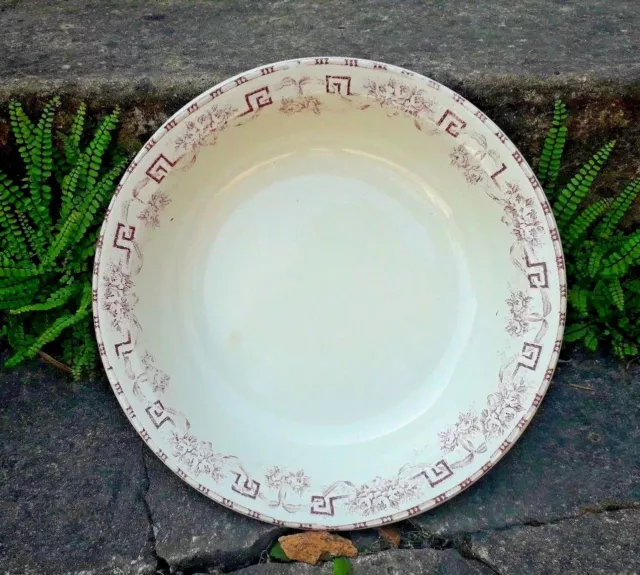 Plat Creux Ancien Moulin Des Loups Hamage Modele Athenes Rose