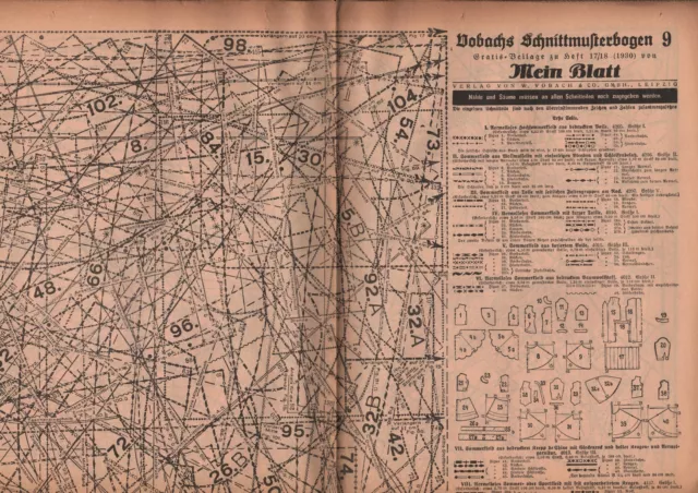 LEIPZIG Zeitschrift 1930 Verlag W. Vobach & Co. Illustrierte Familien-Zeitung 2