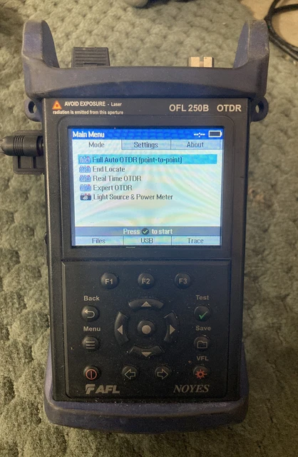 Noyes OFL 250B OTDR Flex Tester OFL250B-100U