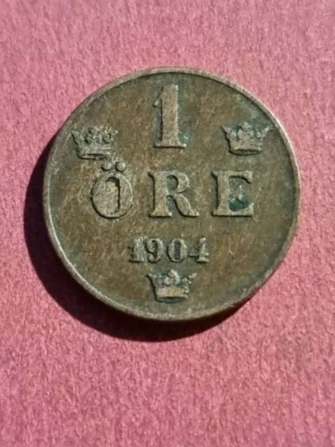 1904 Sweden 1 Ore