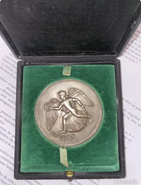 Médaille des Jeux Olympiques, Grenoble 1968, Bronze argenté