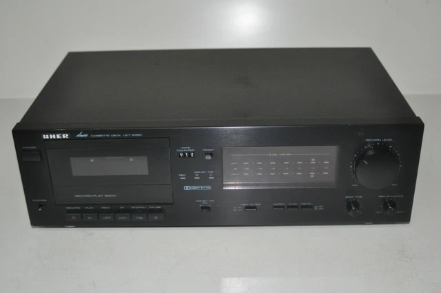 UHER CG 350 Platine Cassette Stéréo Vintage – À Réviser / Pour Pièces