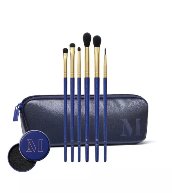 MORPHE The More The Merrier 6-Piece Eye Brush Set Plus Dry Brush Cleaner New