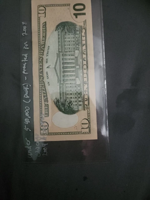 2004A 10 Dollar Bill Star Note- Chicago