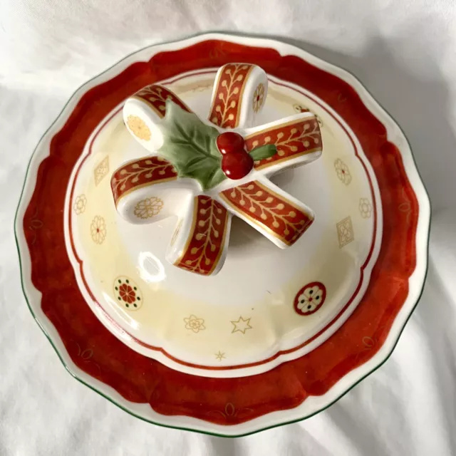 Villeroy & Boch TOY'S FANTASY Christmas Covered Candy bowl dish