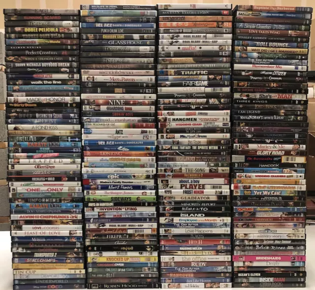 Make Your Own DVD Movie Lot ~ $2.50 Each ~ $4.24 Shipping Any Order Size