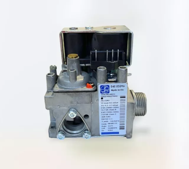 Valvola Gas 848 Sigma Sit 0848123 Ariston Chaffoteaux Compatibile 60000537