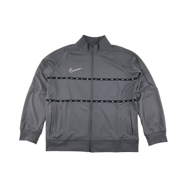 Nike Track Top Age 13-14 Maglione con cerniera intera grigio