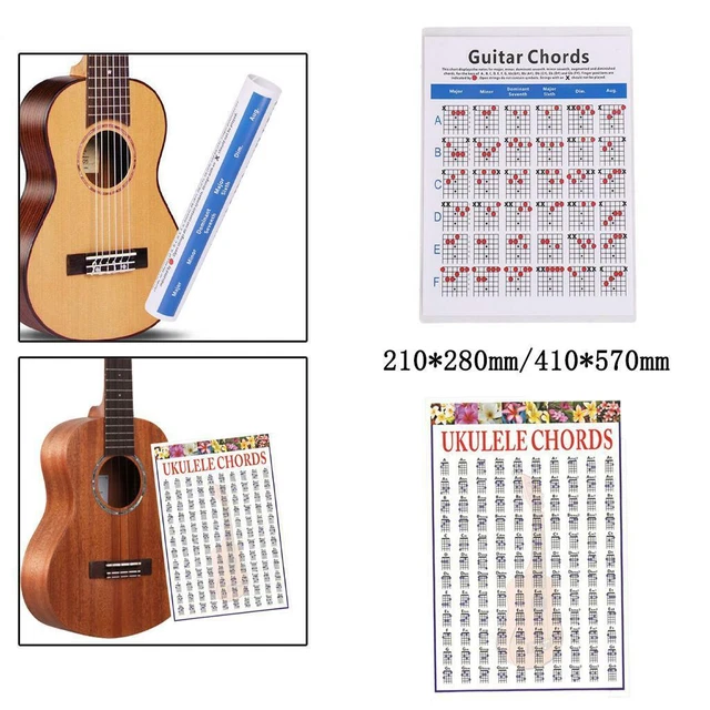 & SCALE LESSON Chart Guitar Scales Poster for Bass Guitar Accessories £