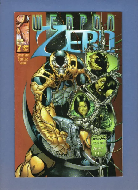 Weapon Zero #7 September 1995 Image Comics Read Copy Comic Book