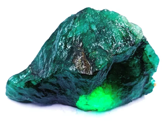 Natural Earth Mined Loose 1480 Ct EGL Green Emerald Raw Uncut Rough Gemstone MKS