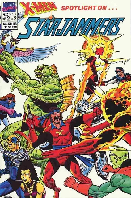 X-Men Spotlight On…Starjammers 1 2 Complete Set Run Lot 1-2 VF/NM 3