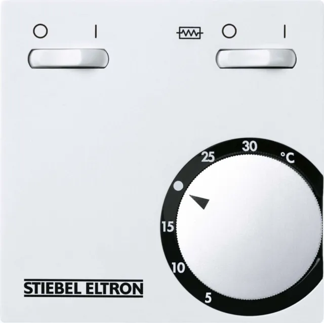 Stiebel Eltron regolatore di temperatura ambiente RTNZ-S2 IP30 bianco regolatore di temperatura ambiente