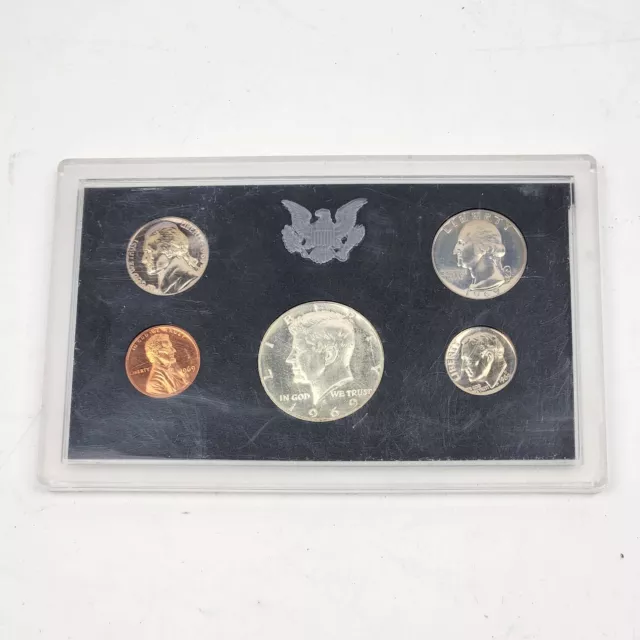 U.S Proof Set 1969-S Genuine Original Issue by US Mint OGP 40% Silver JFK ½ dol.