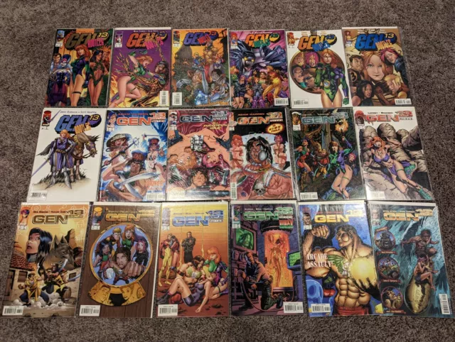 Gen 13 Volume 1, 2, Bootleg, Ordinary Heroes, Annual, gen 12, + more huge lot 3