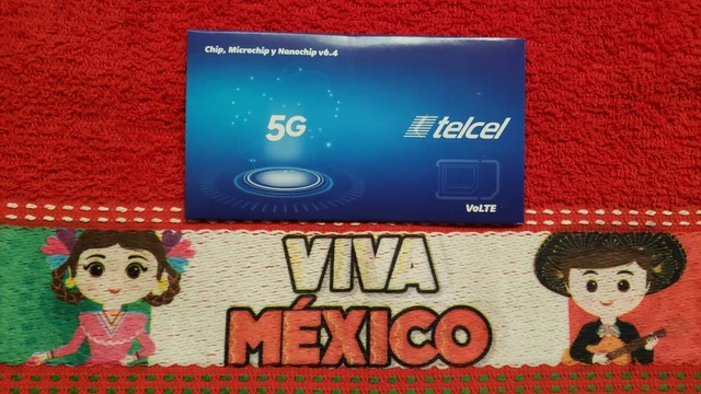 Tarjeta SIM de viaje de MEXICO CON 4GB,,YA ACTIVADA