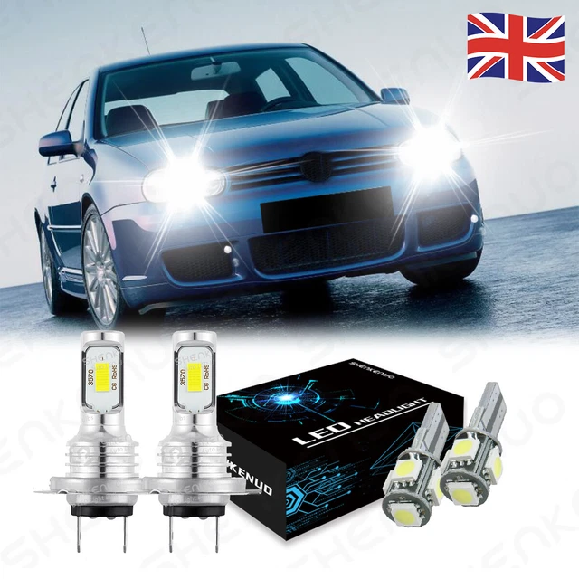 2825 Led Bulb 4x T10 501 LED Car Side Light Bulbs - Error Free Canbus W5W Xenon White For Sidelights & Interior Lights Xenon Xenon Car & Truck Light Bulbs & LEDs - Foto 3