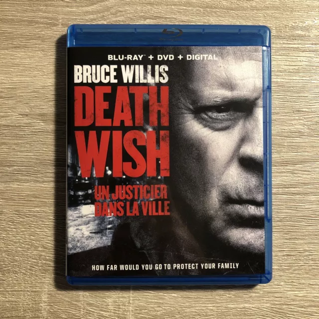 Death Wish (Bluray Disc Only) Bruce Willis, Vincent D'Onofrio, Eli Roth