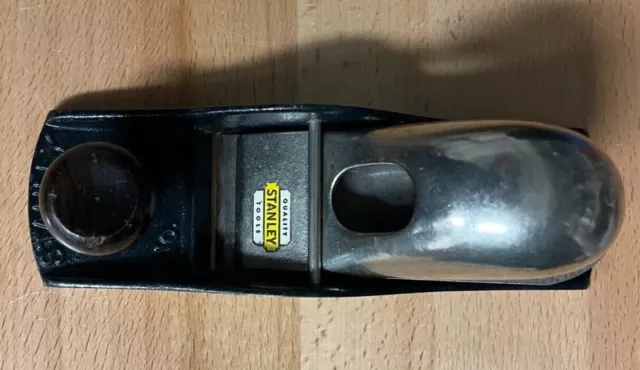 Vintage Stanley No. 110 Block Wood Plane Adjustable Low Angle - Very Good Cond