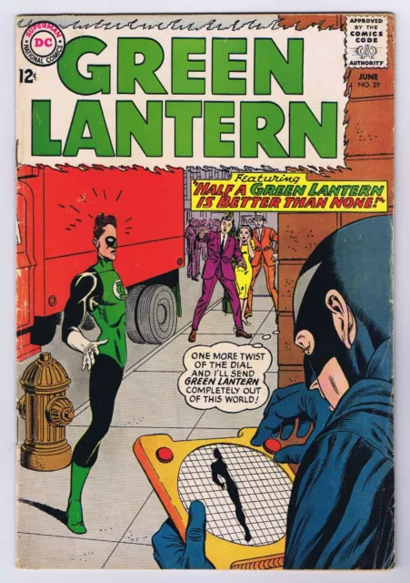 Green Lantern #29 VG 1st App Black Hand 1964 DC Comics