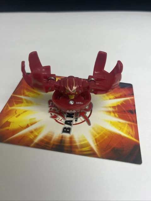 BAKUGAN BATTLE BRAWLERS Pyrus Fear Ripper B1 Clásico Raro 380g A11