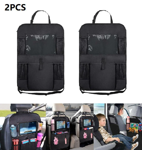 2 Stk Rückenlehnenschutz Auto Rücksitz Organizer für Kinder Kick-Matten-Schutz