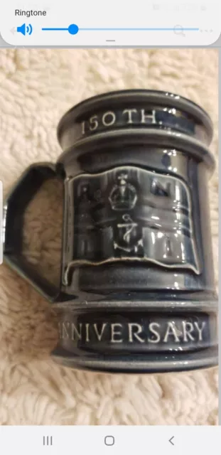 RNLI 150th anniversary mug 1824-1974 By Holkham Pottery 2