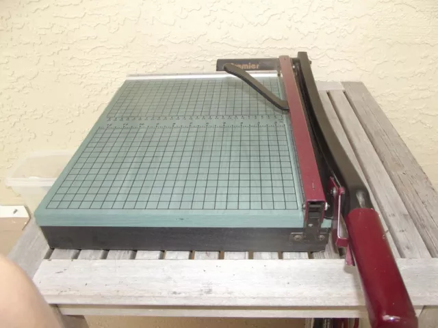Premier Martin Yale 724 Stackcut Paper Cutter 24 Guillotine Cutting Board  Tool