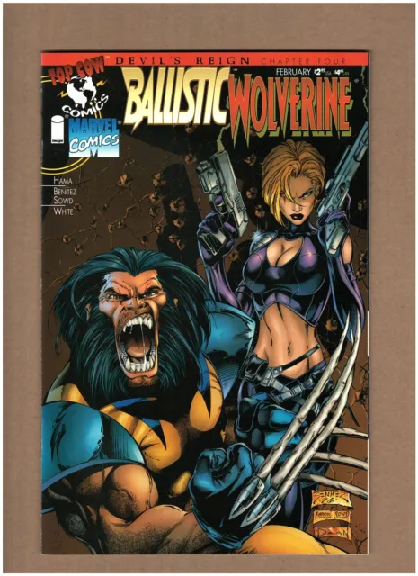 Ballistic/Wolverine #1 Marvel/Top Cow Comics 1997 Devil's Reign NM- 9.2