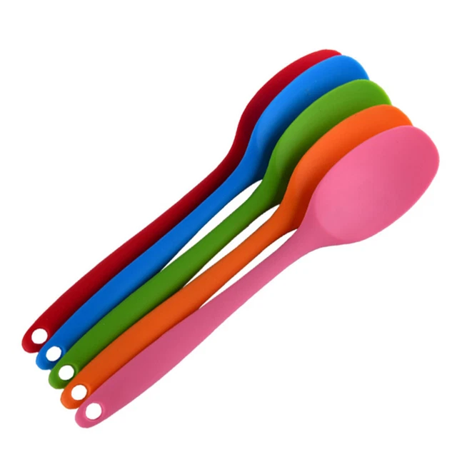 Kind Antihaftbeschichteter Küchenlöffel Silikonlöffel Zum Essen