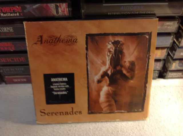 Anathema Serenades Doom Metal Cd '93 Peaceville Bonus Tracks My Dying Bride Oop