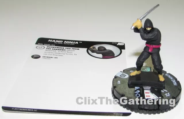 HAND NINJA #015 #15 Avengers/Defenders War Marvel HeroClix