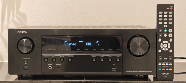 Denon R650 DENON AVR-S650H 5.2 AV Receiver Bluetooth Wifi EUR 290,00 - PicClick DE