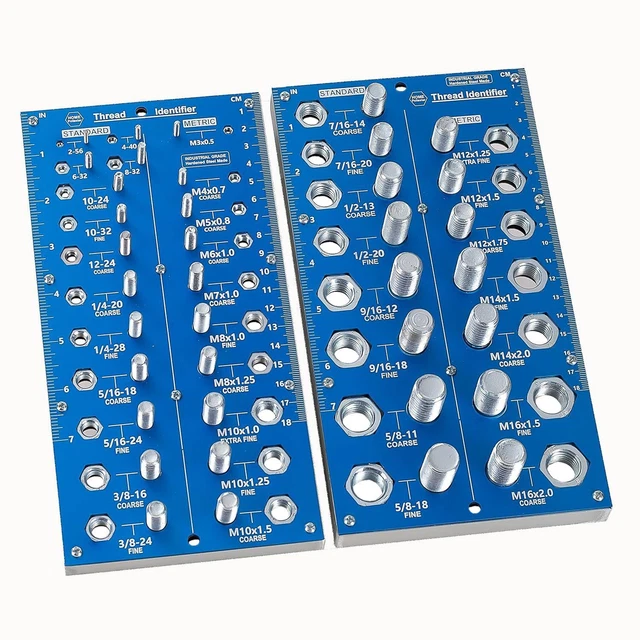 Gewindeprüfer Kombi-Set – Metrisch & Zoll, 2 Produktbild-Vorschau 6