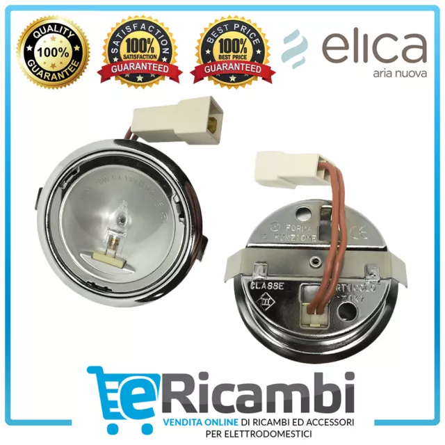 Elica Faretto Alogeno Lampada Luce Cappa INFINITY PRO EUROPA MAYA SPOT EMOTION