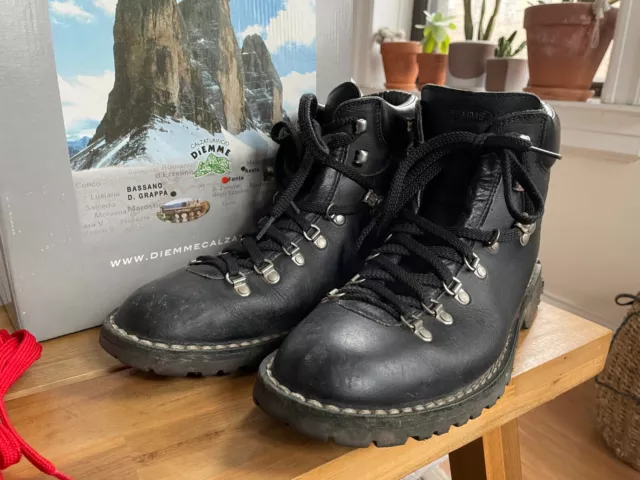 Diemme Roccia Vet Boots Oil Black, Italian Hiking Boots EU44 fits US 9.5-10