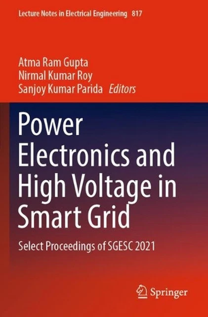 POWER ELECTRONICS AND High Voltage in Smart Grid: Select Proceedings of ...