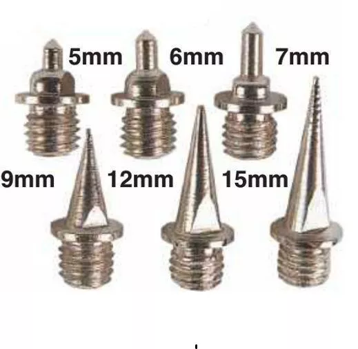 Pack of 12x Replacement Running Spikes Tartan Pyramid Spike Pins Cross Country