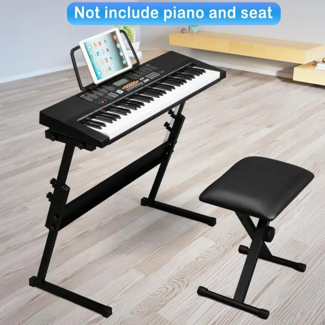 New Pro Z Shape Keyboard Stand for 61 Keys Electric Music Keyboard Piano