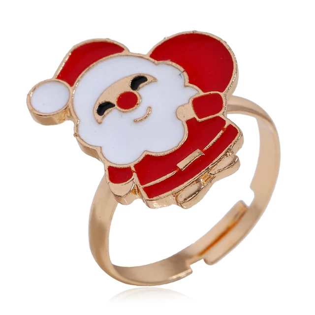 2 Sets Christmas Jewelry Suit Weihnachten Schmuck Anzug Armbänder für Teen Mädch 3
