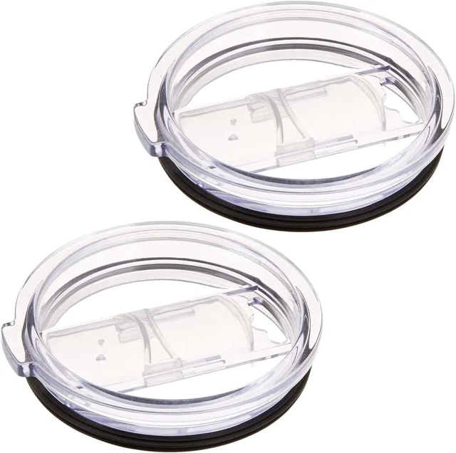 2 Replacement Lids for 30oz Stainless Steel Tumbler Travel Cup Spill Proof Lid