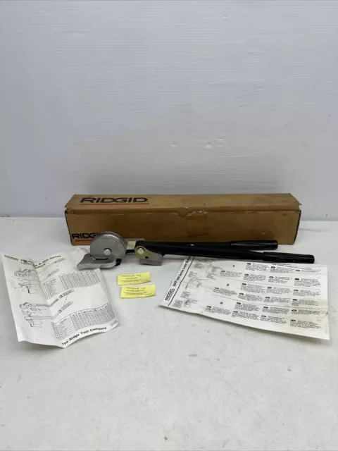New Ridgid 36132 1/2 Tube O.D. Bender Lever #408 Black Tubing