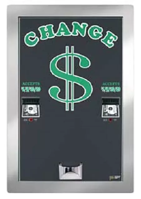 American Changer AC2225 Bill Changer Dual Hopper Rear Load