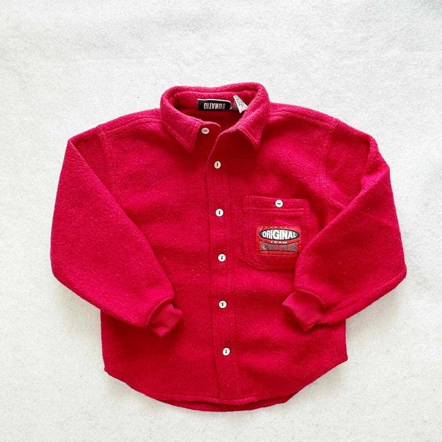 Vintage Gitano Original Team Sports Wear Fleece Shirt Jacket: 6y