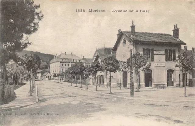MORTEAU - Avenue de la gare (Doubs)