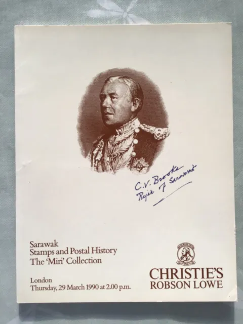 SARAWAK Stamps & Postal History auction catalogue 2000 Christie’s Robson Lowe