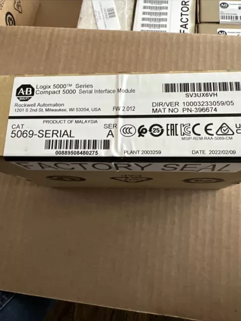 NEW 5069-SERIAL AB Compact Logixs 5000 5069SERIAL Fast delivery